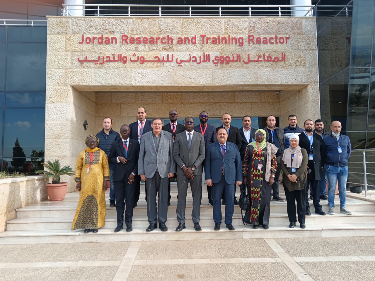 بالتعاون مع الوكالة الدولية للطاقة الذرية استقبل المفاعل النووي الاردني للبحوث والتدريب وفد علمي من جمهورية السنغال